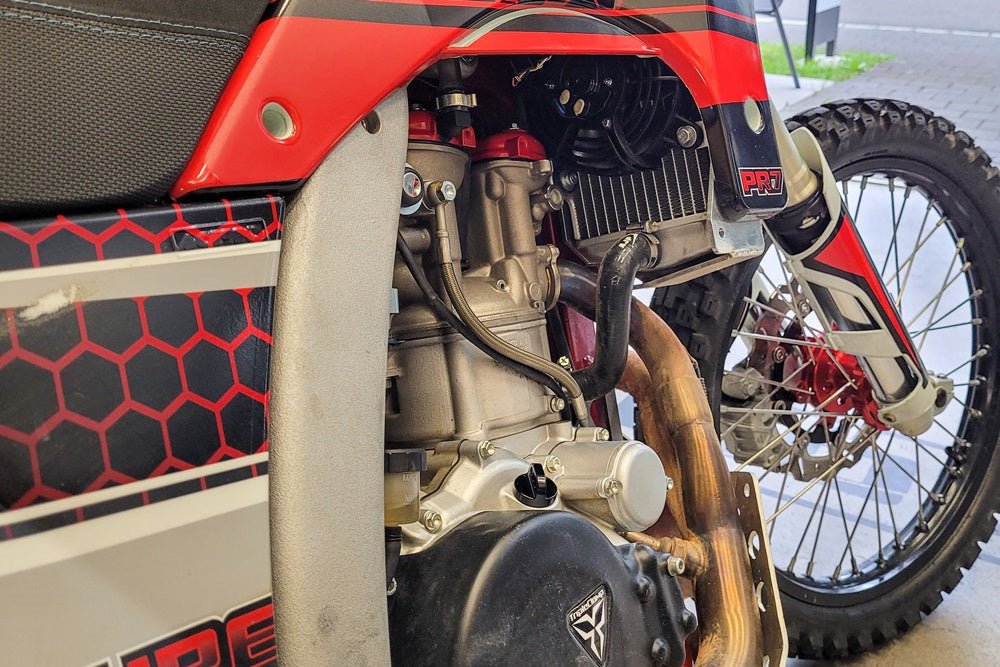 AJP PR7 Tappo di riempimento olio Titan - ambro - racing