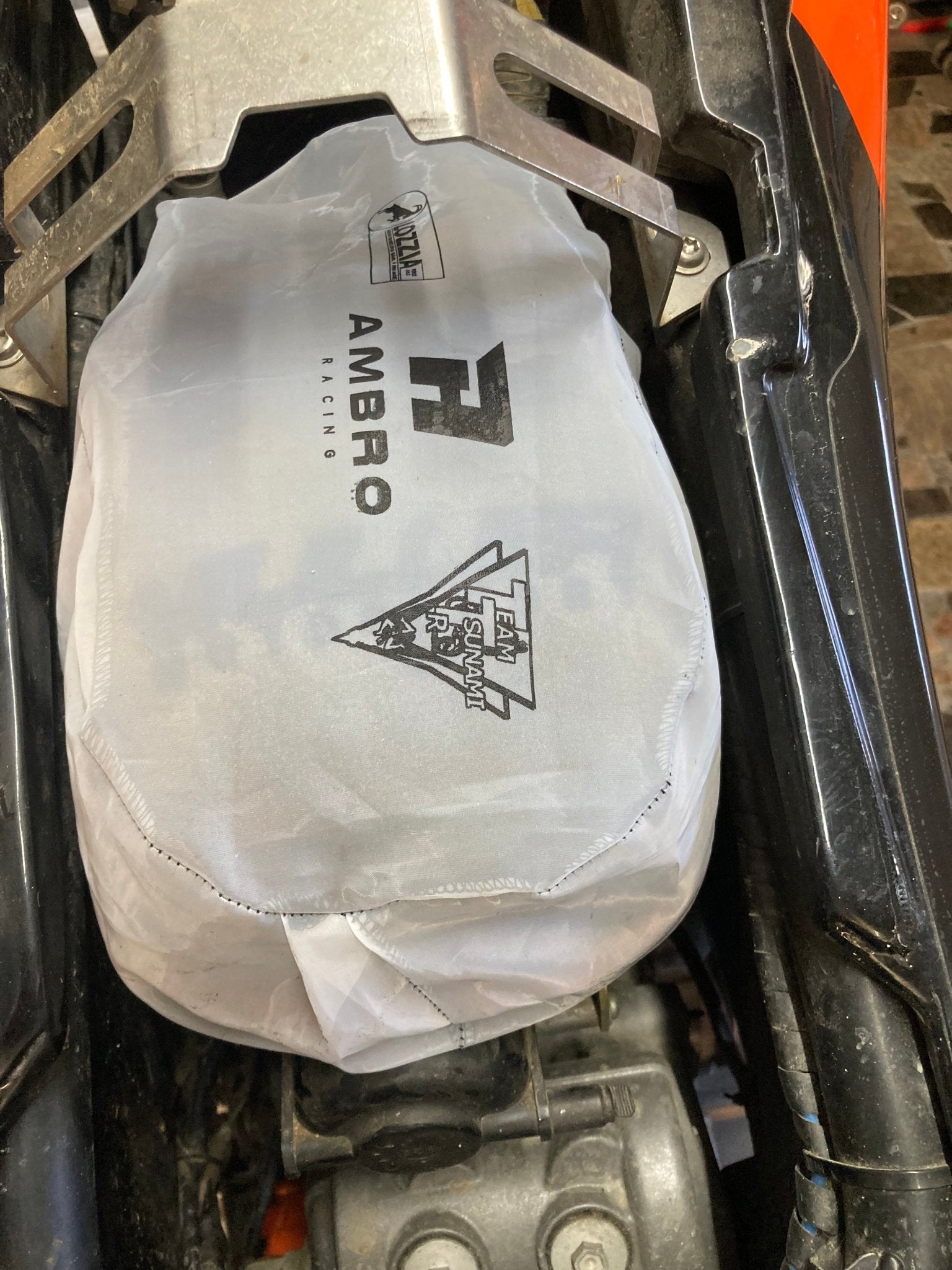 Calza Filtro Aria Moto Protezione LC8 ( Adventure - SuperEnduro - SM/R ) - ambro - racing