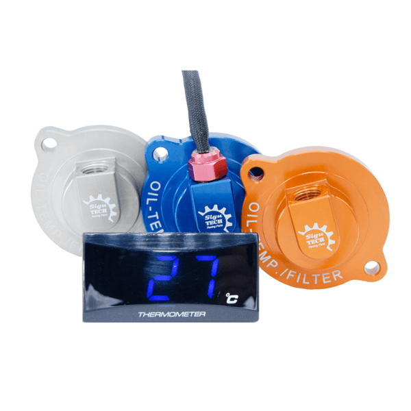 Coperchio del filtro dell'olio - incluso termometro - KTM , Husquarna - Sigutech - ambro - racing