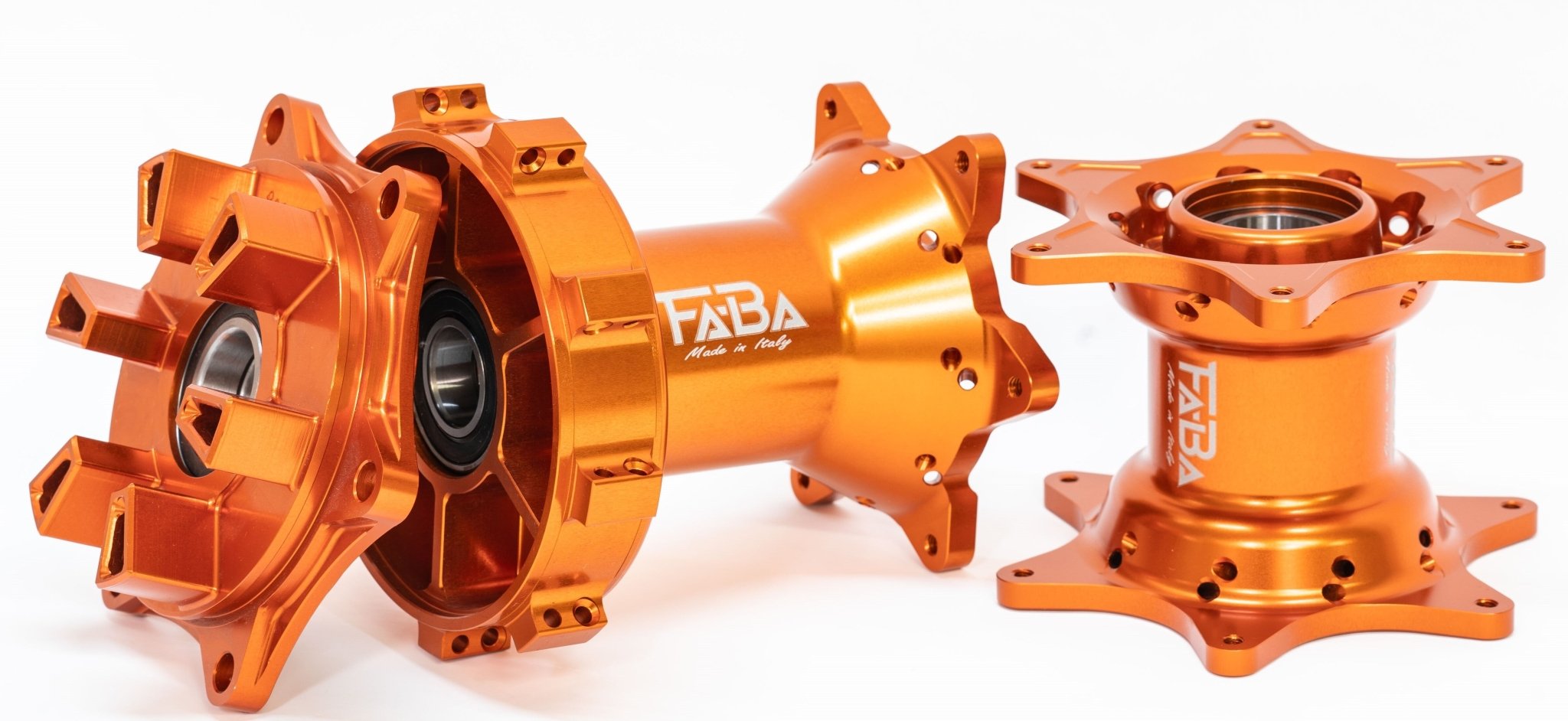 FA - BA RUOTE COMPLETE - CERCHI E MOZZI ERGAL ADVENTURE / MOTO RALLY - ambro - racing