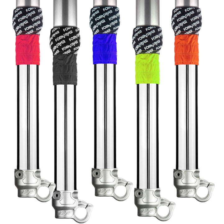 FORKSAVER® FAST PROTEZIONI UNIVERSALI CORTE CON VELCRO PER FORCELLE DA 43 A 50 MM IN 5 COLORI – MONTAGGIO IN 10 SECONDI - ambro - racing