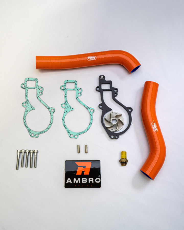 Kit Completo di raffreddamento Plus KTM 690 Enduro R / SMC R (2008 - 2013) Cod.KTM35 - ambro - racing
