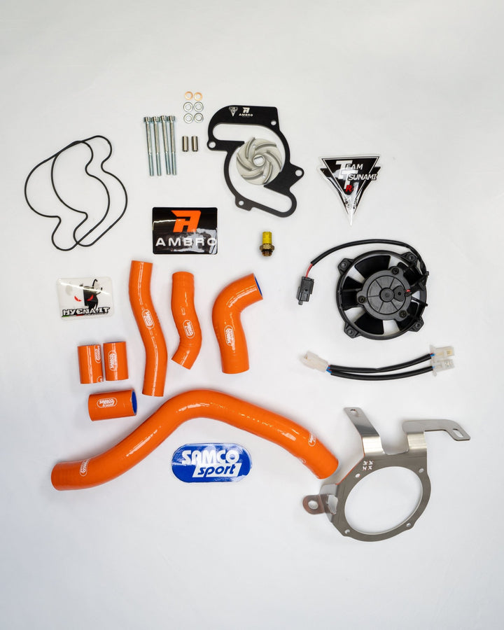 Kit Completo raffreddamento Plus Ktm LC8 950/990 - Adventure (2003 - 2013) - ambro - racing
