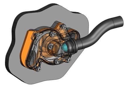 Kit Pompa Acqua Maggiorata KTM LC8 - ambro - racing