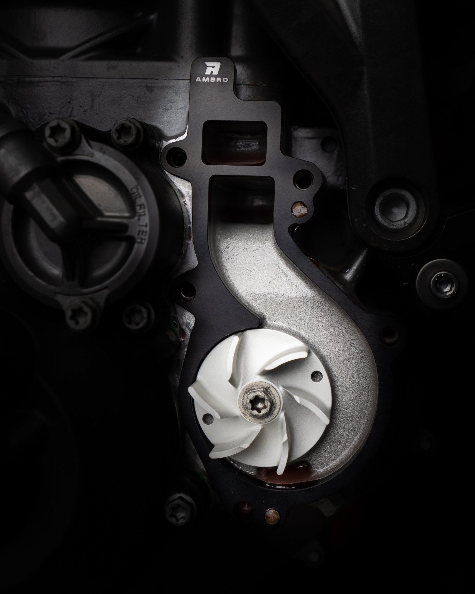 Kit Pompa Acqua Maggiorata Lc4 - Ktm 690 Enduro - SMC / Husquarna 701 Enduro - Supermoto / Gas Gas SM 700 - Enduro - ambro - racing