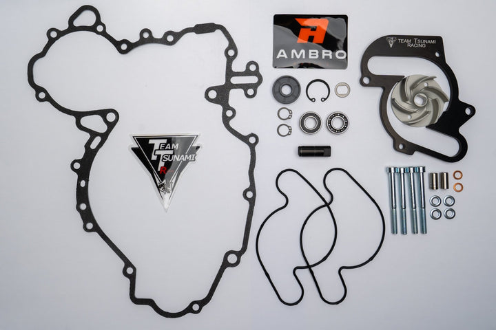Kit Revisione Pompa Acqua Ktm Lc8 - Kit Pompa Acqua Maggiorata Lc8 - ambro - racing