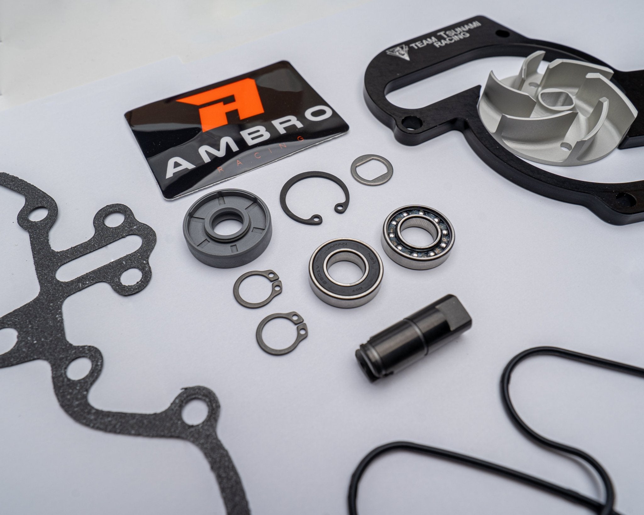 Kit Revisione Pompa Acqua Ktm Lc8 - Kit Pompa Acqua Maggiorata Lc8 - ambro - racing