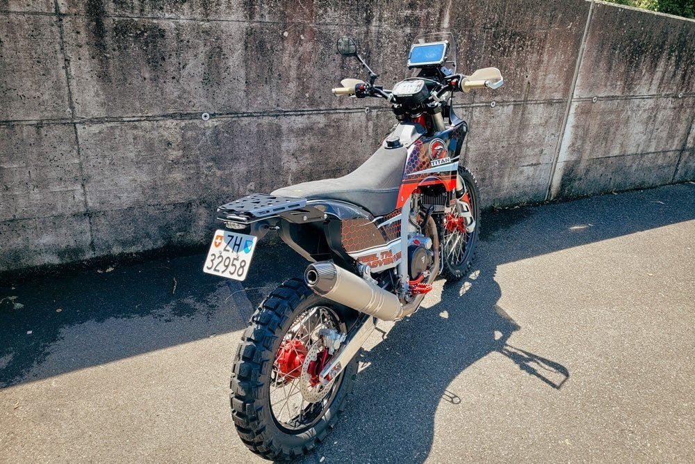 Portapacchi AJP PR7 - TITAN - ambro - racing