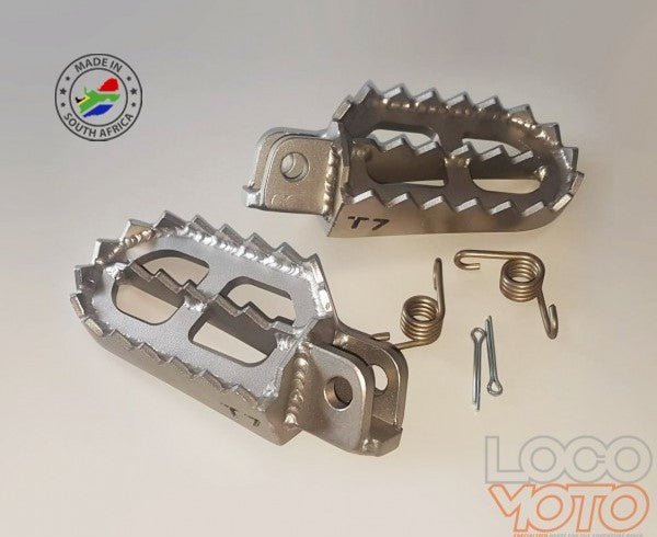 TrTec Adventure - Pedane Rally in Acciaio Inox - Yamaha T7 Tenere 700 - ambro - racing