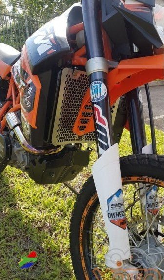 TrTec Adventure - Protezione radiatore in acciaio inossidabile - KTM 950 Super Enduro - ambro - racing